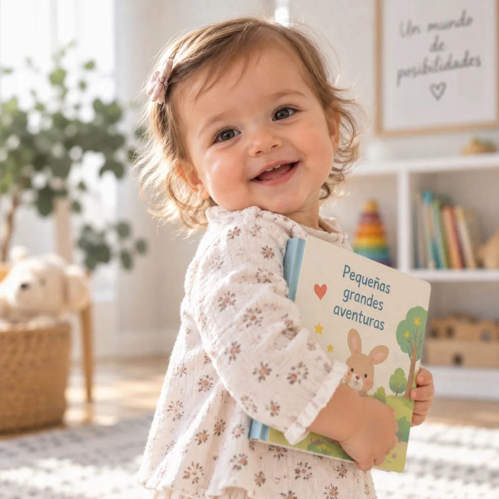 Niño con libro